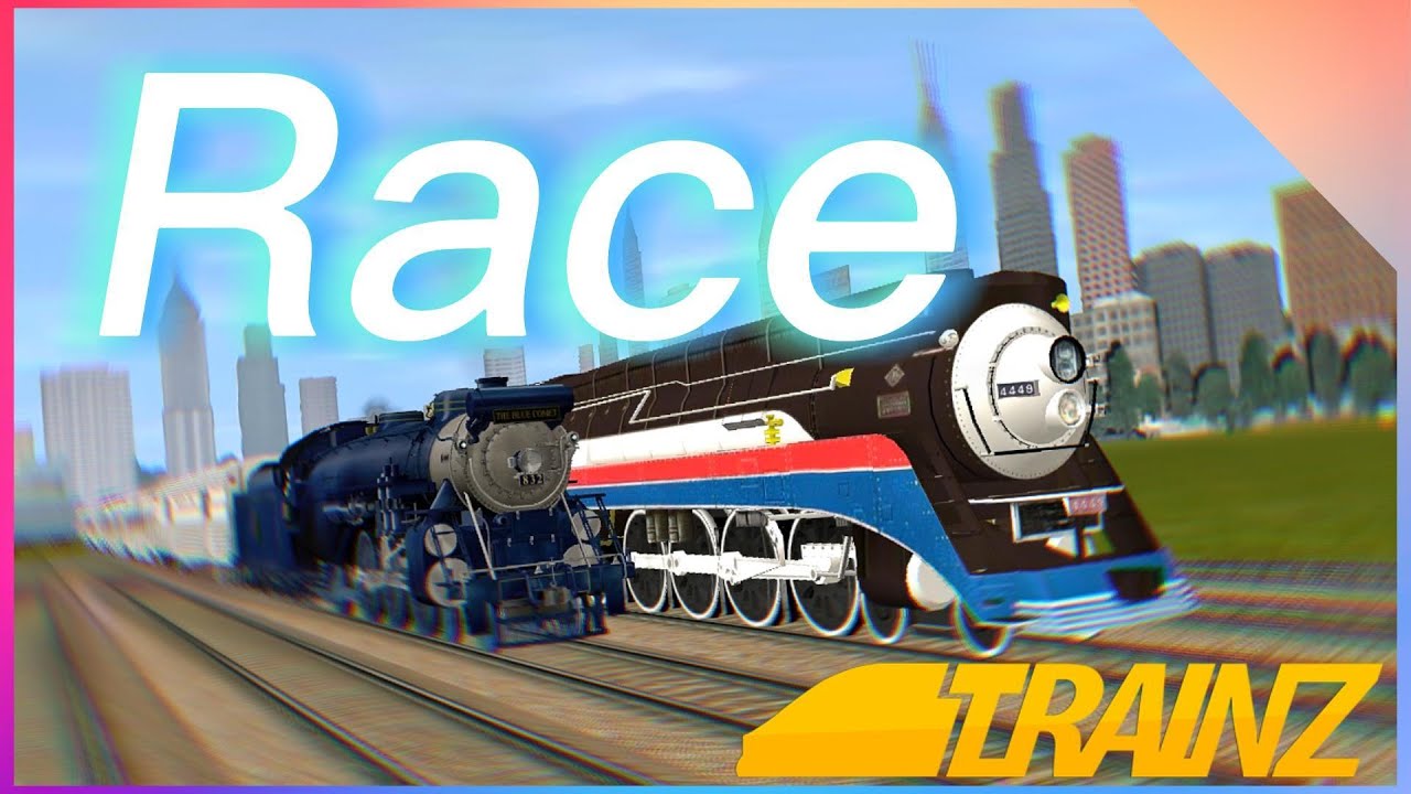 Trainz Driver2 - SP4449 V.S. The Blue Comet (Race)