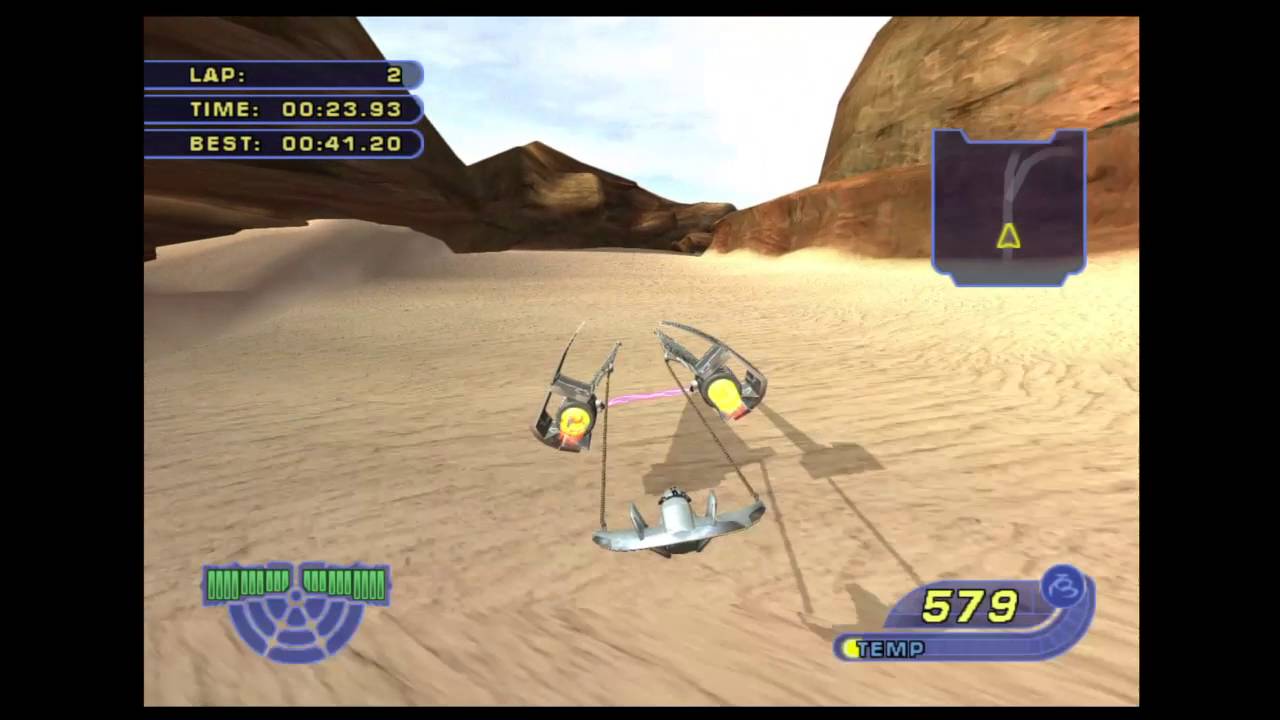 Star Wars: Racer Revenge - The Mos Open - 00:38.51 lap