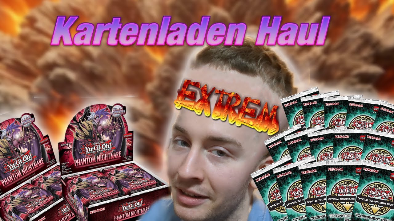 Yugioh Kartenladen CHAOS Haul mit Kumpels !