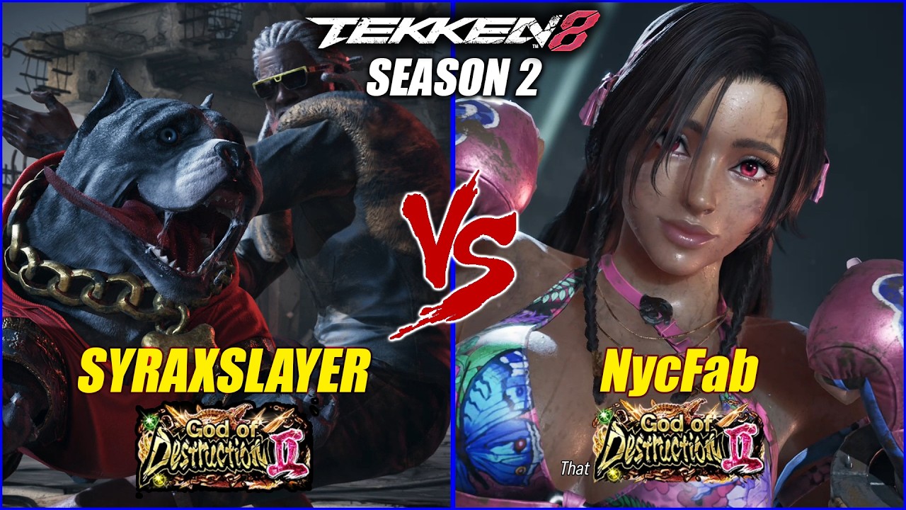 TEKKEN 8 &bull; Leroy (SYRAXSLAYER) vs Miary (NycFab) &bull; Gameplay [ SEASON 2 ] Online Rank Match