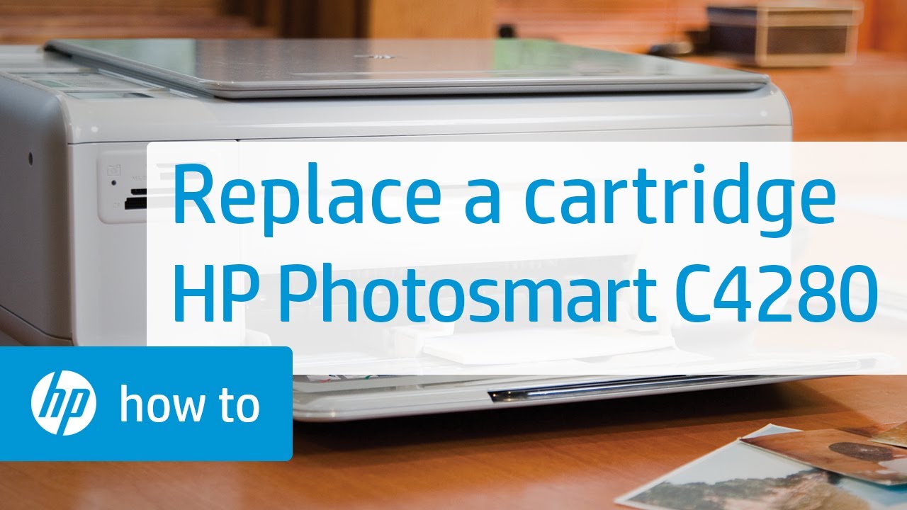 Replace the Cartridge | HP Photosmart C4280 All-in-One Printer | HP
