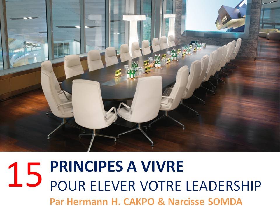 15 principes pour elever votre leadership - par Hermann H. CAKPO & Narcisse Somda