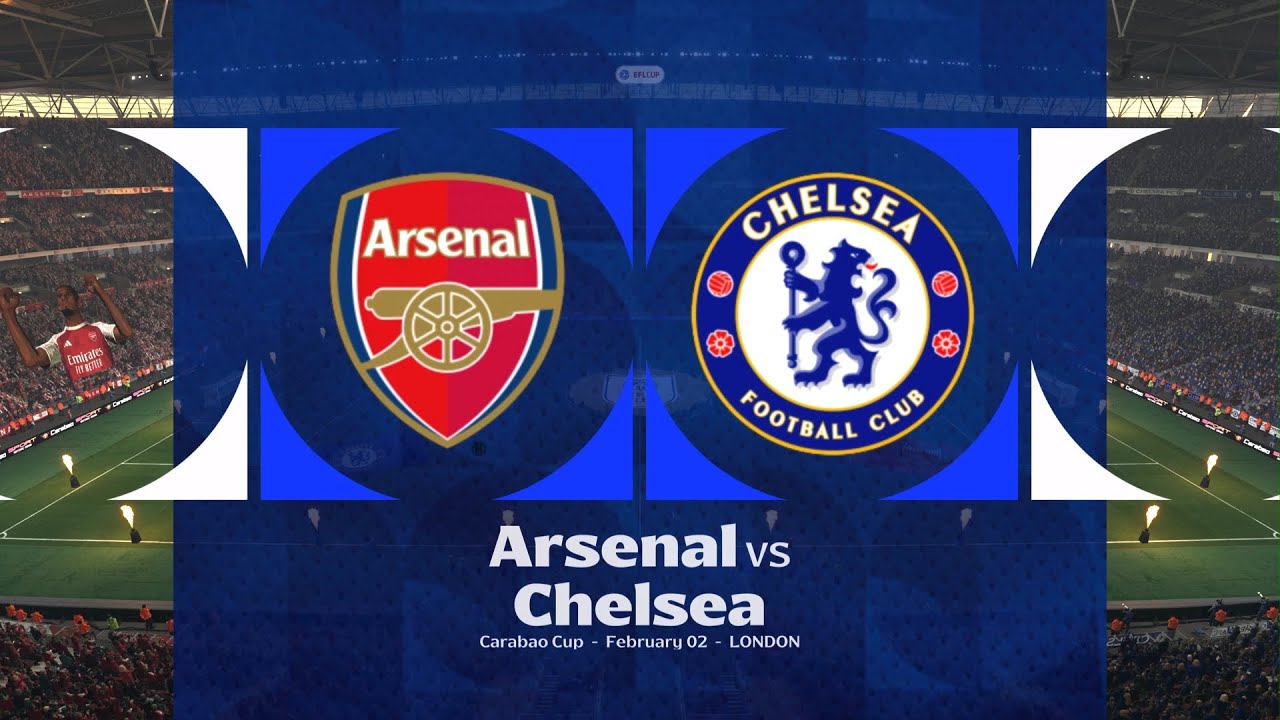 Arsenal vs. Chelsea | EFL Carabao Cup 25/26 | Full Match | FC 26 - PS5™[4K]