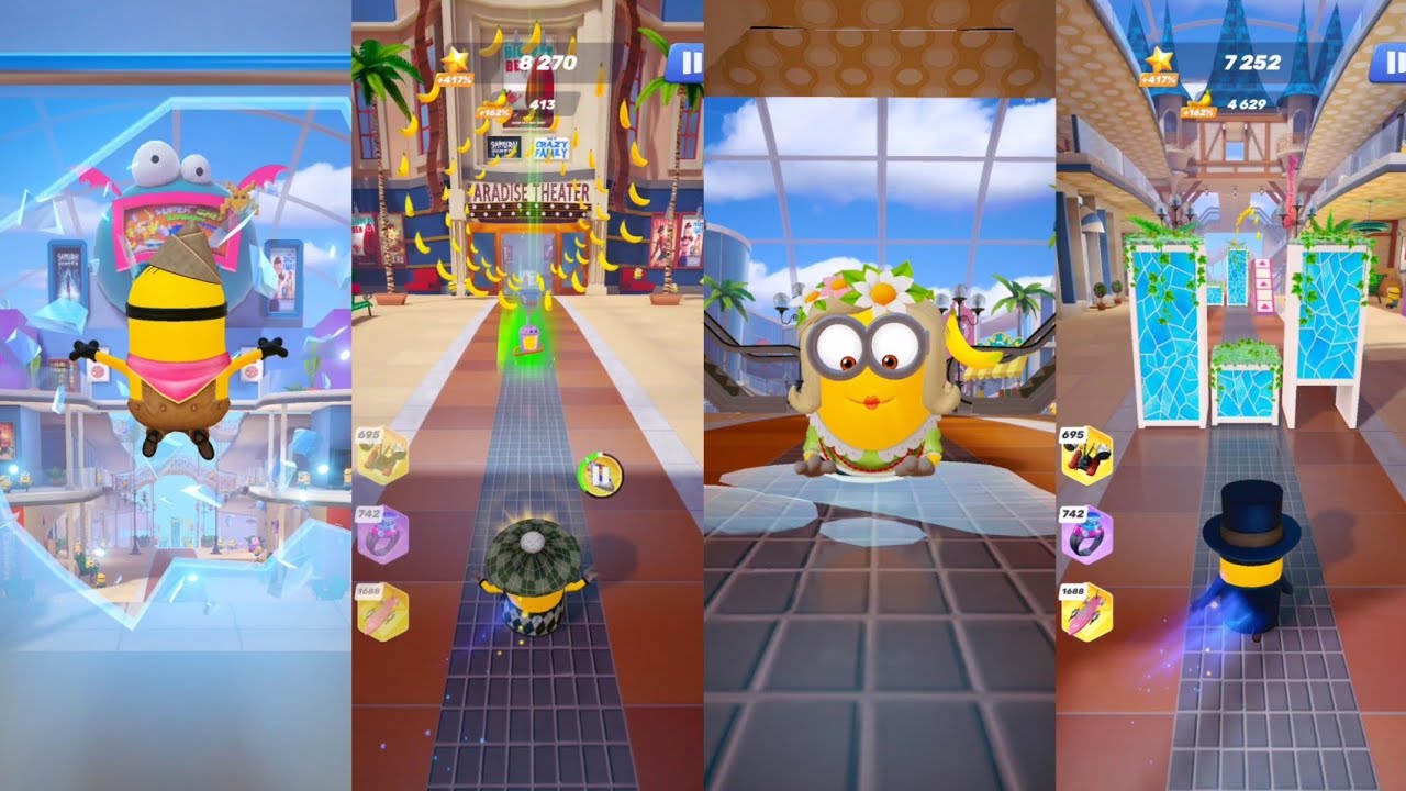 Golfer vs Spring vs Minionaire vs Scout | New Minion rush |