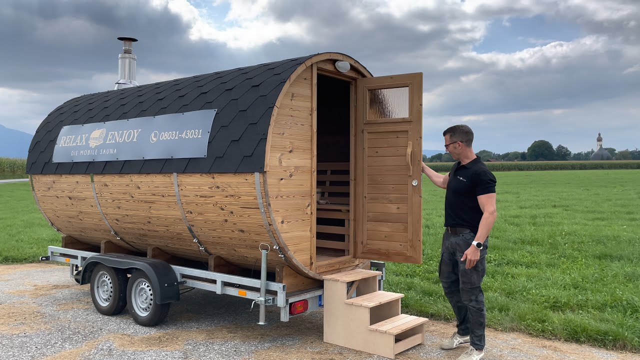 Unsere Mobile Sauna