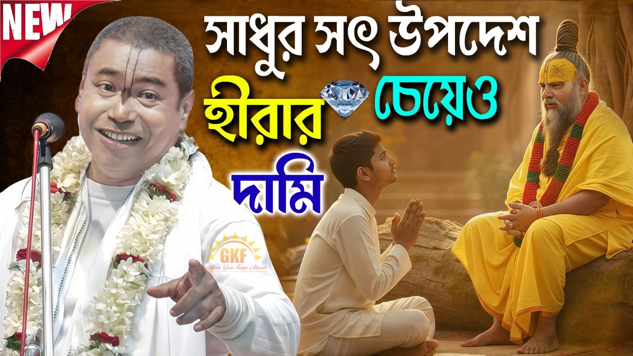 সাধুর এই সৎ উপদেশ হীরার চেয়েও মূল্যবান // একথা সকলের ভাগ্যে হয় না // শ্রী শ্যামসুন্দর দাস