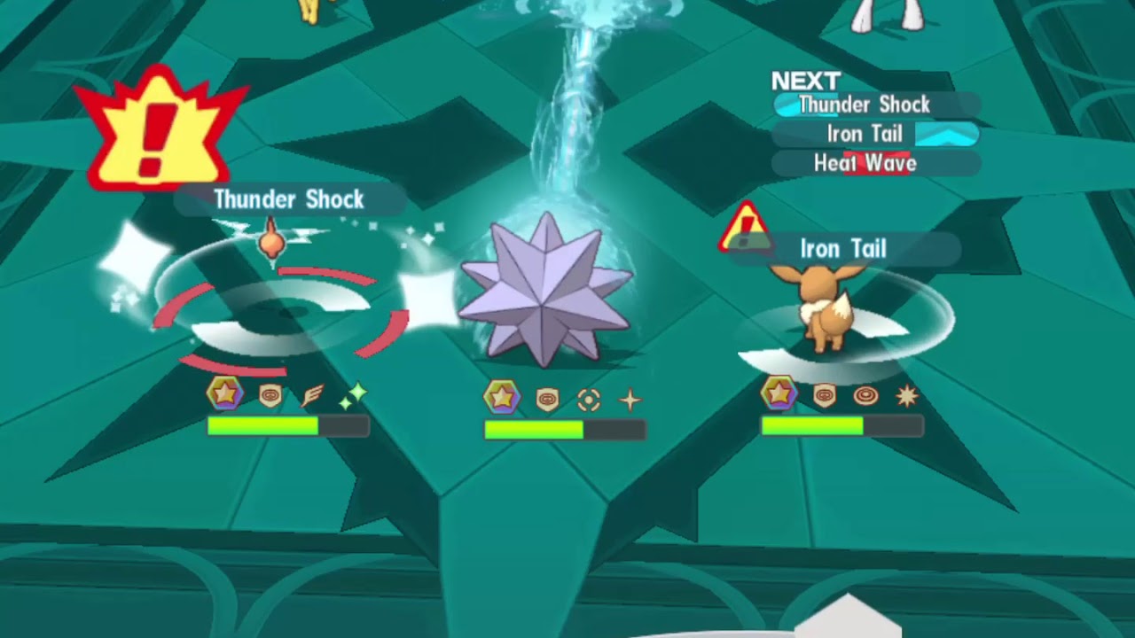 Pok&eacute;mon Masters - 2/5 Starmie Offense vs. Hall 25 Darach (Battle Villa S8)