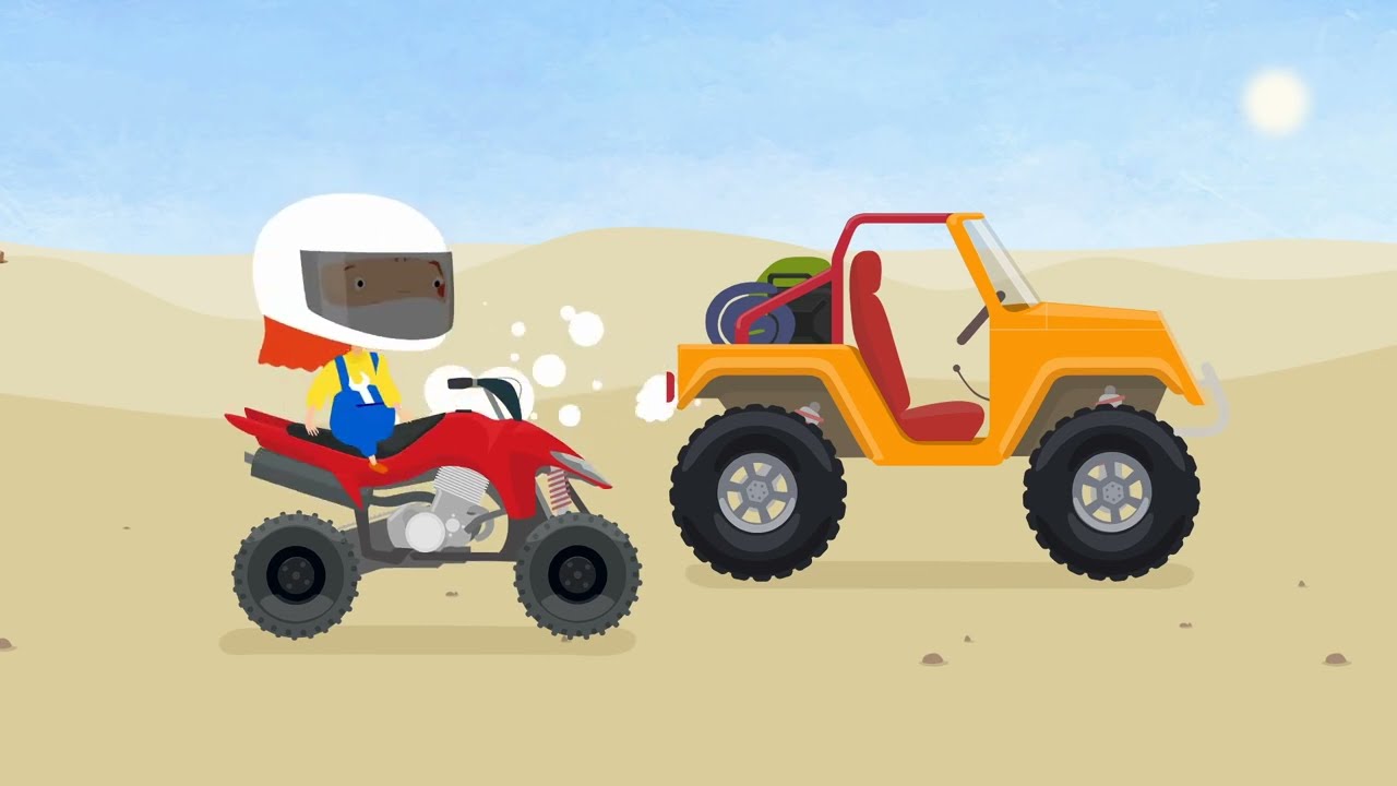 Car Cartoons for Kids — Street Vehicles Full Episodes & Doctor McWheelie with a Monster Truck