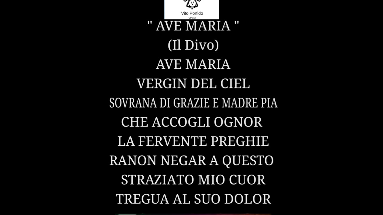 Il Divo, Ave Maria ( Schubert ) Base Karaoke.