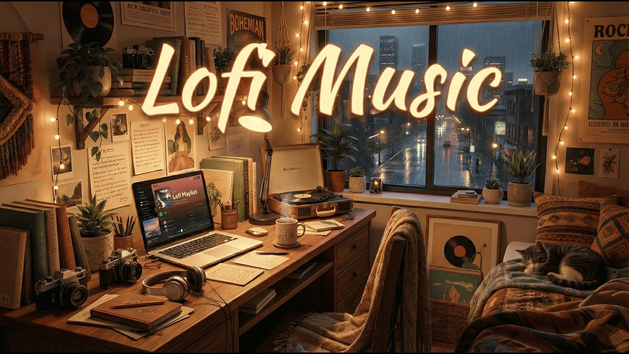 Productivity Boost | Lofi Study Music for Deep Concentration| Lofi Study Ambience [study/work/relax]