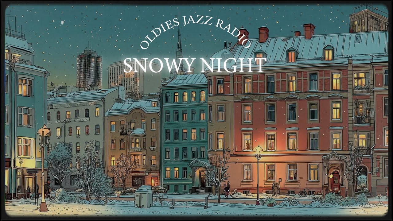 Snowy City Jazz (No Vocals) — 2 Hours | Vintage Jazz Oldies Radio