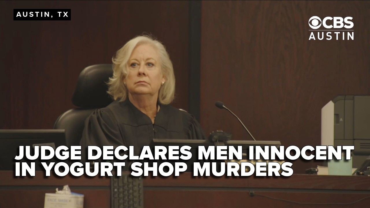 Four men declared innocent in Austin's 1991 Yogurt Shop Murders