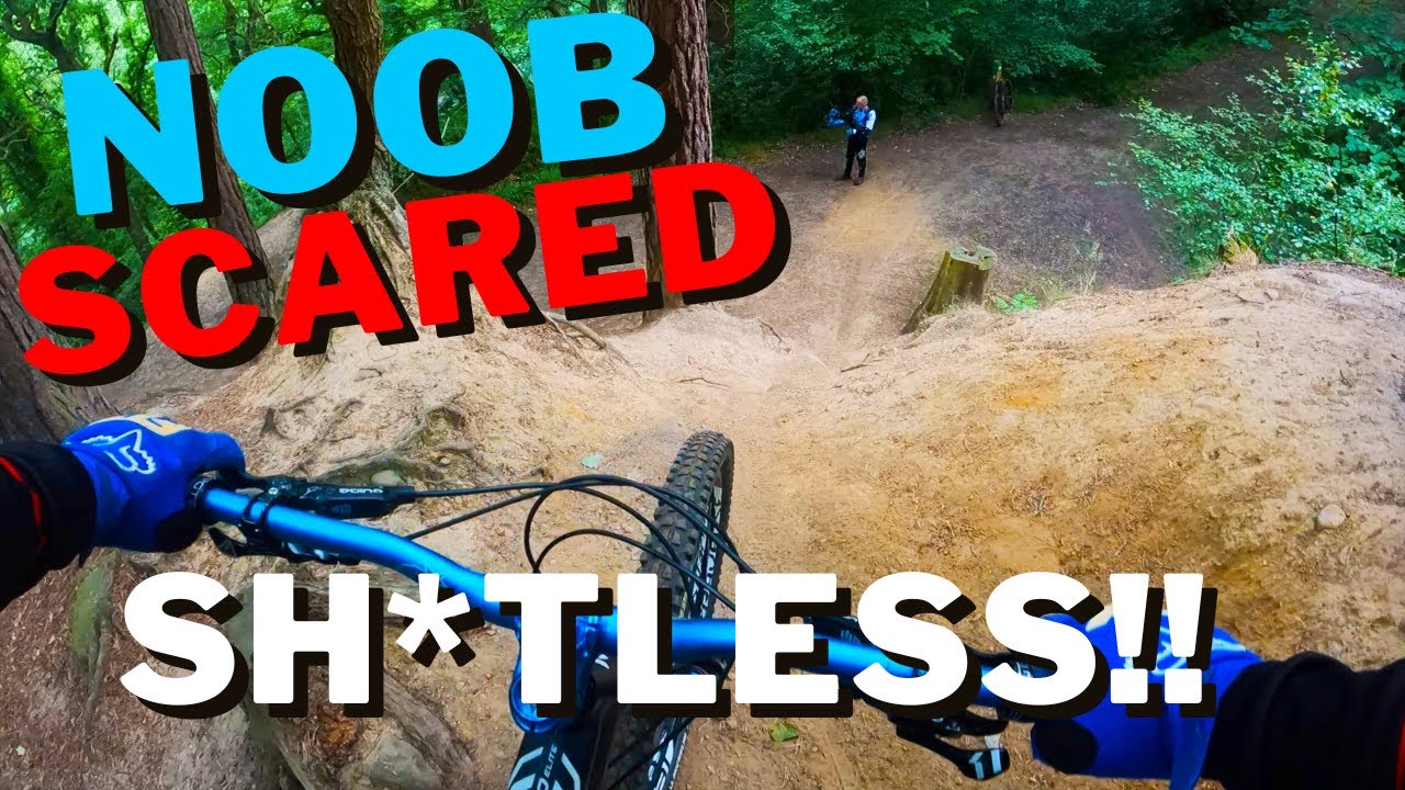 Overcoming The Fear Of STEEP Chutes  [MTB Beginner]