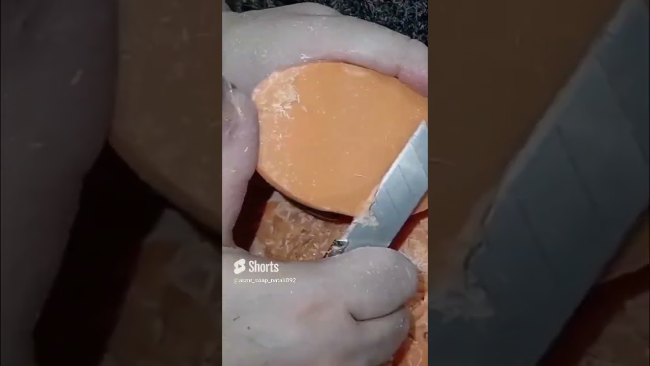 Cutting chic dry soap. Резка шикарного сухого мыла.