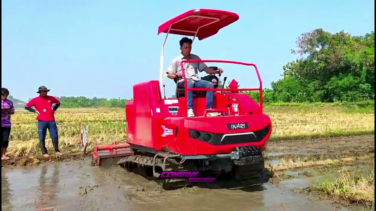 TERBARU 2025 INARI TRAKTOR CRAWLER || ROTAVATOR TRC101 || MESIN OLAH LAHAN MODERN DAN CANGGIH