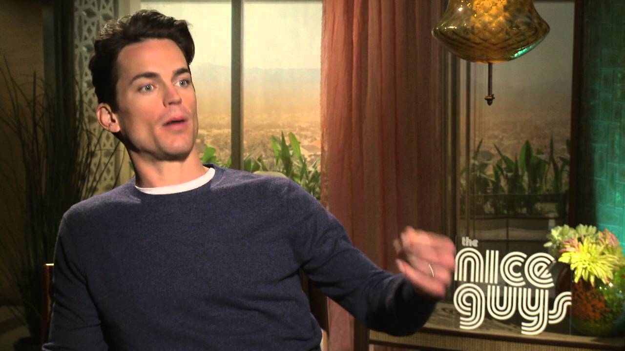 The Nice Guys: Matt Bomer Official Movie Interview | ScreenSlam