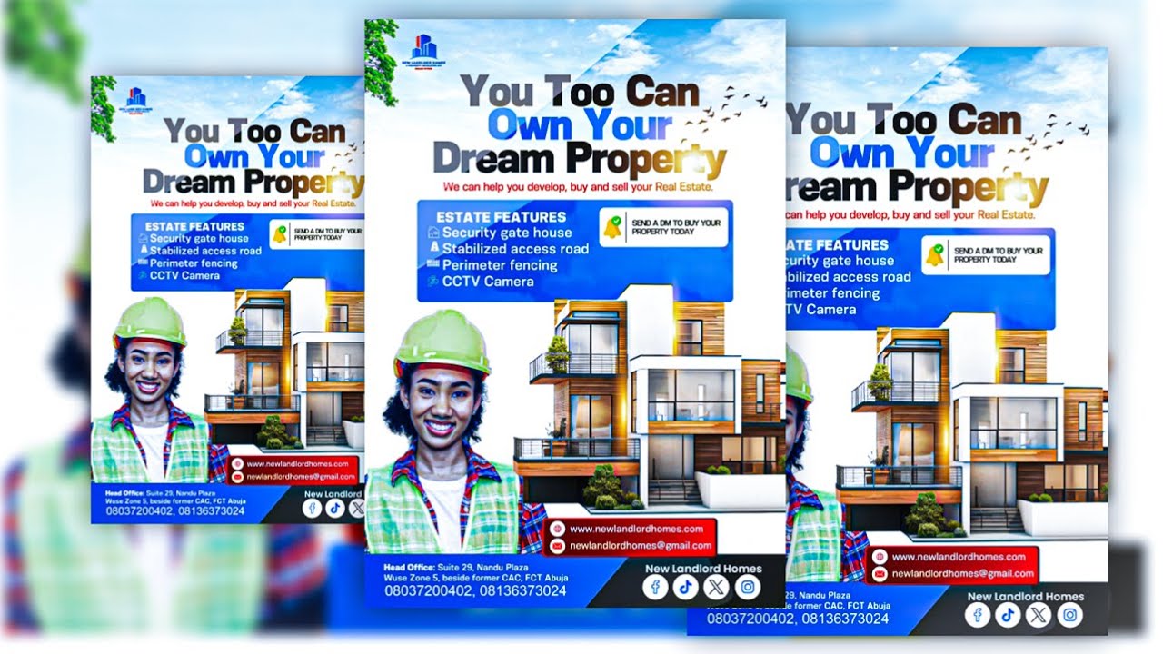 How to Design a Professional Real Estate Flyer in CorelDRAW | Step-by-Step Tutorial