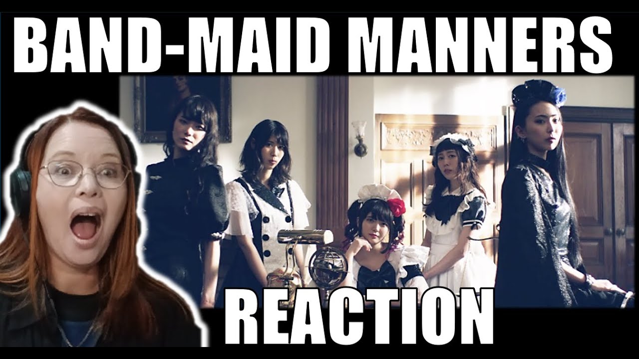 GINGER T REACTS to BAND-MAID MANNERS (Official Music Video)