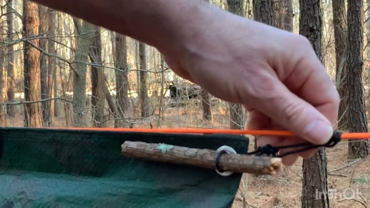 Bushcraft/ Woodcraft: Lean-To & Plow-Point Conversion On A Ridgeline 