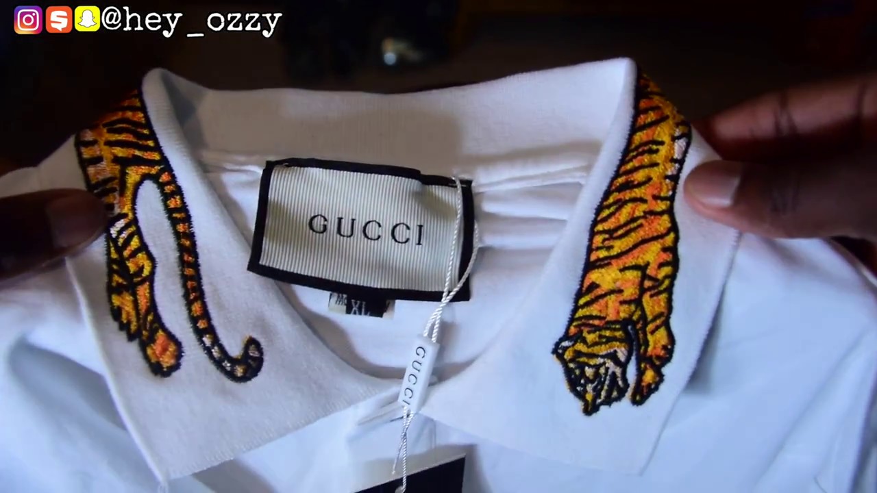Gucci Polo Tiger Collar Review yeskicks.cn
