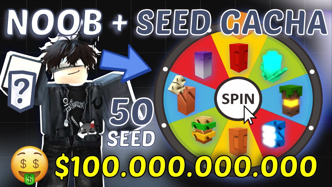 Noob Ke Pro Pake SEED RANDOM Setiap JAM di Grow a Garden!