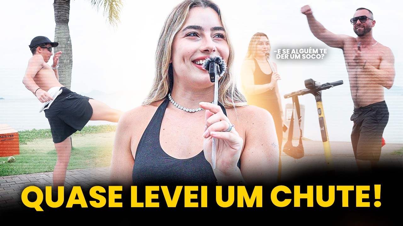 A REAL: A MAIORIA NÃO SABE REAGIR NUMA AGRESSÃO (fui pra rua ver)