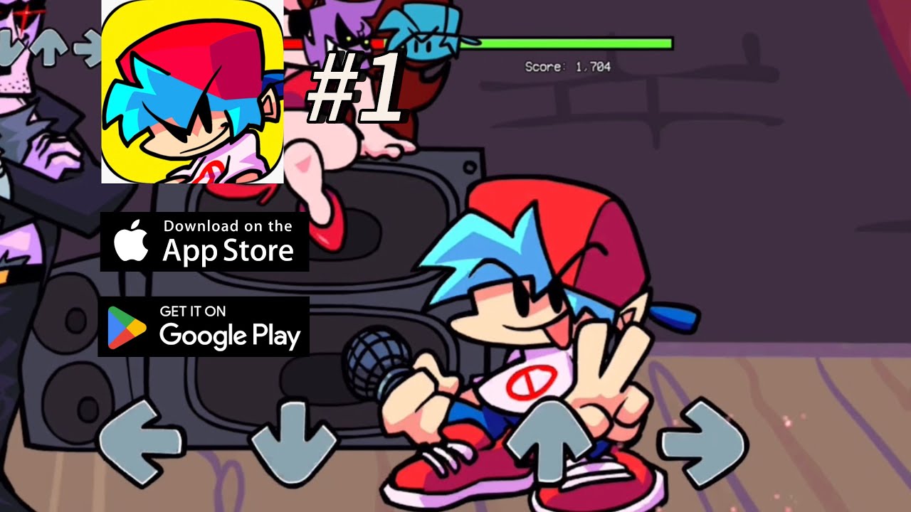 [Ios,Android] Friday Night Funkin’ Part 1 Tutorial and Week 1