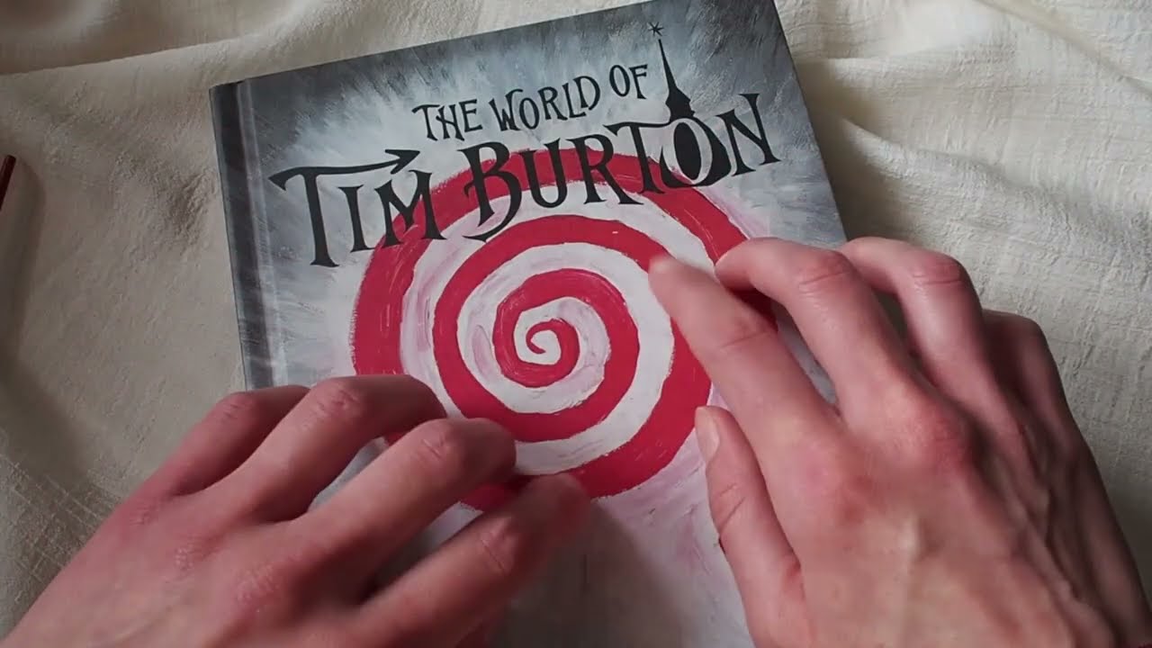 My first ASMR video! | whispering, tapping and tracing books with pointer | BluMedusa ASMR