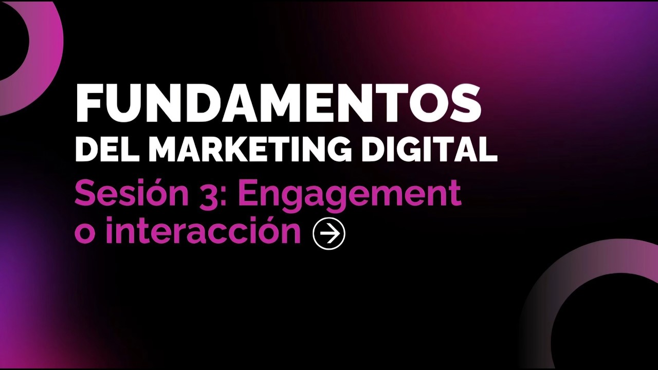 Fundamentos de Marketing Digital. Sesión 3