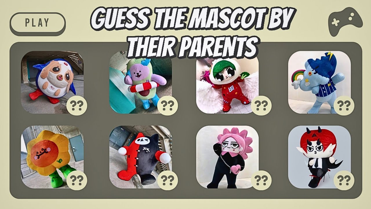[ GMM GAMES ] 🎮 Guess the Mascot by Their Parents