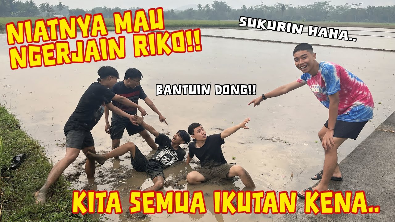 NIAT MAU NGERJAIN RIKO MALAH KITA SEMUA YANG KENA !!