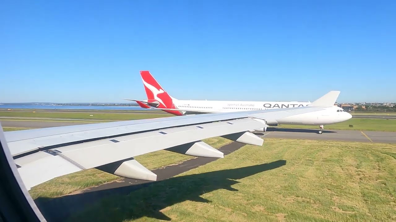 Take off from Sydney - Australia