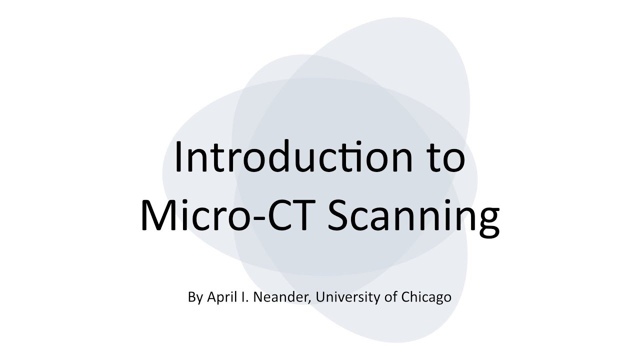 Introduction to Micro-CT Scanning