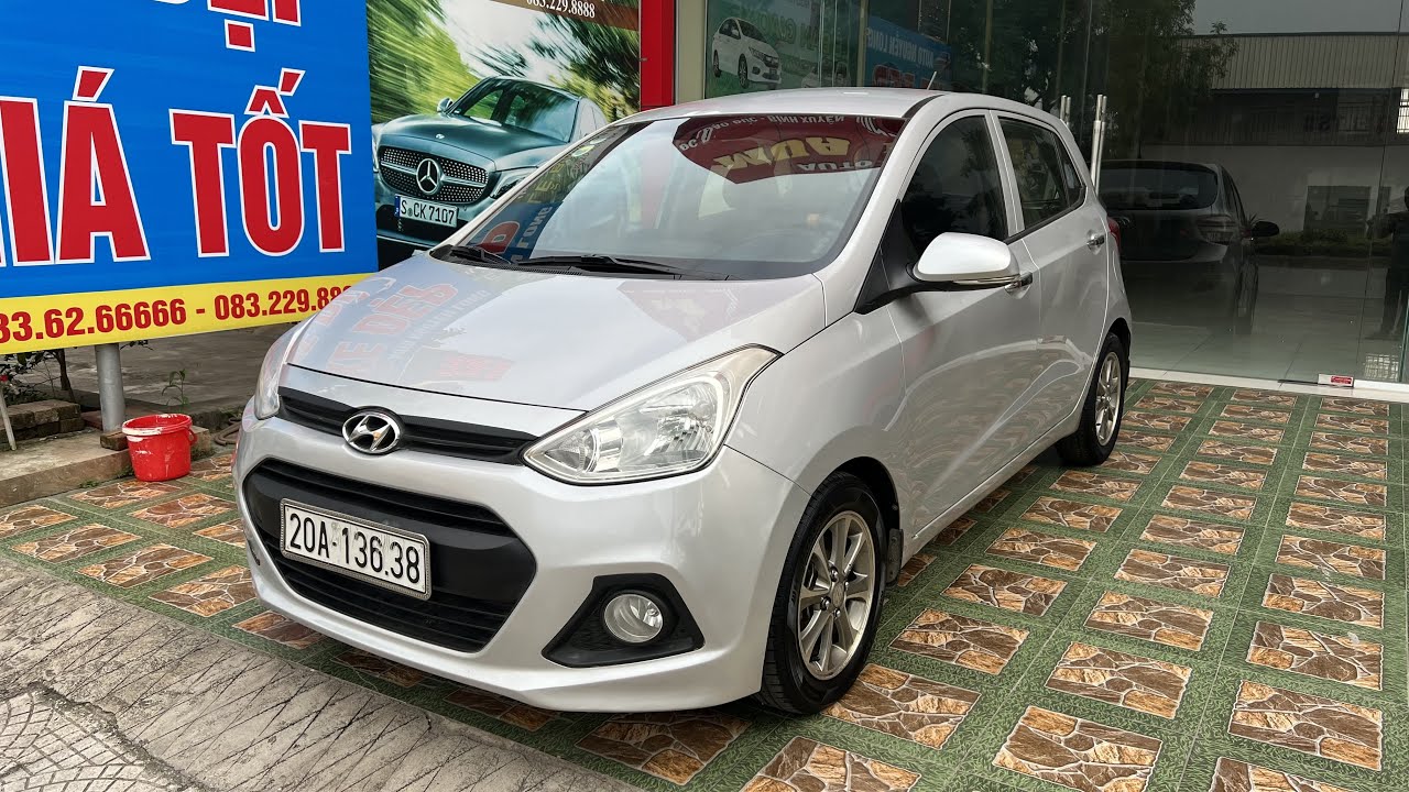 I10 Nhập 2014 dky 2015 Bản đủ số sàn, xe thật đẹp,Keo chỉ zin hết, giá 220trieu quá ok ạ. 0336266666