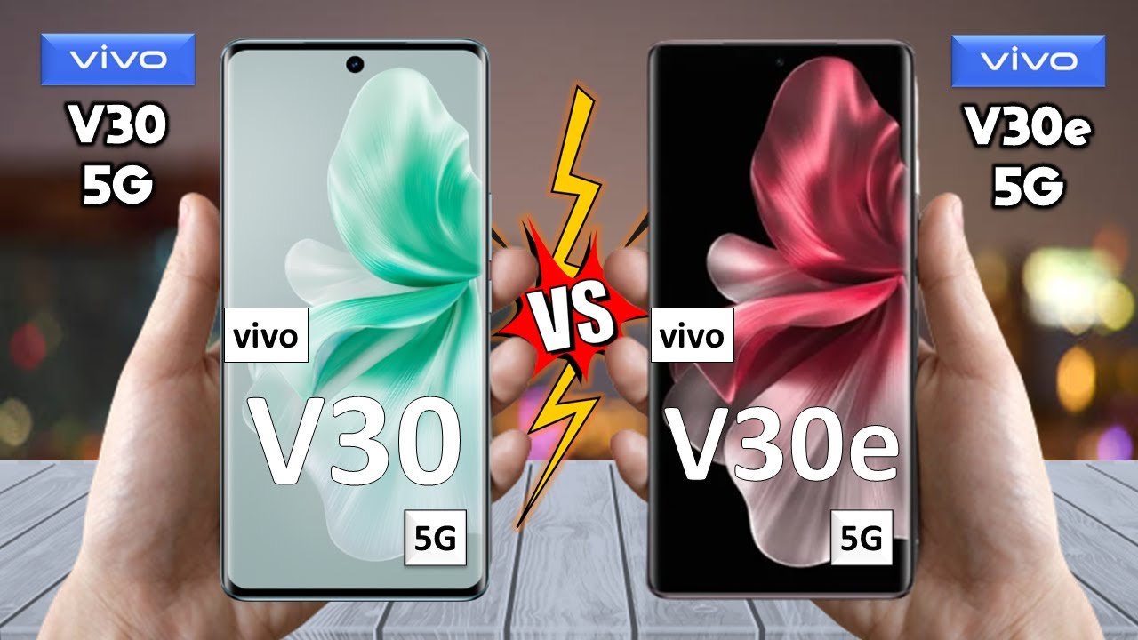 vivo V30 Vs vivo V30e - Full Comparison 🔥 Techvs