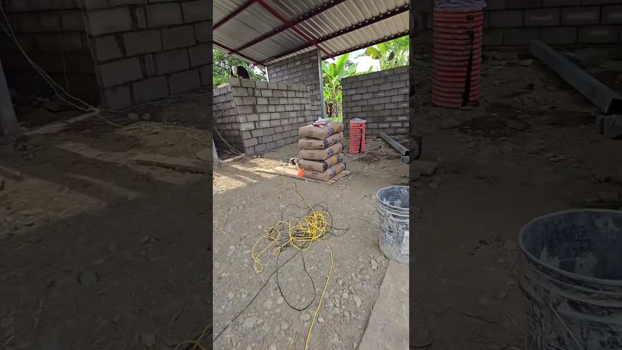 Casa  de perfiles metalicos 7x8 m2. Avance de Obra. #construcci&oacute;n