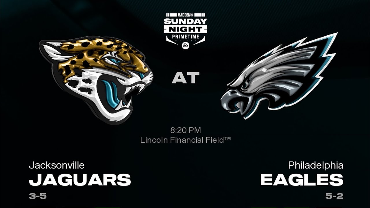 Madden NFL 25 | Week 9: Jaguars vs Eagles