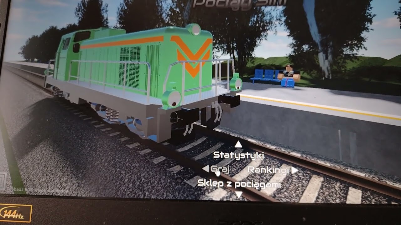 Poradnik. Jak puścić swoją relację w Train sim na Roblox? Poziom: Trudny