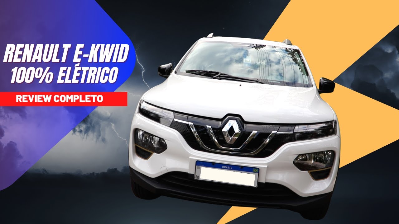 UM DOS MAIS VENDIDOS, AGORA ELÉTRICO, RENAULT E-KWID - FEITO PARA O DIA A DIA NA CIDADE