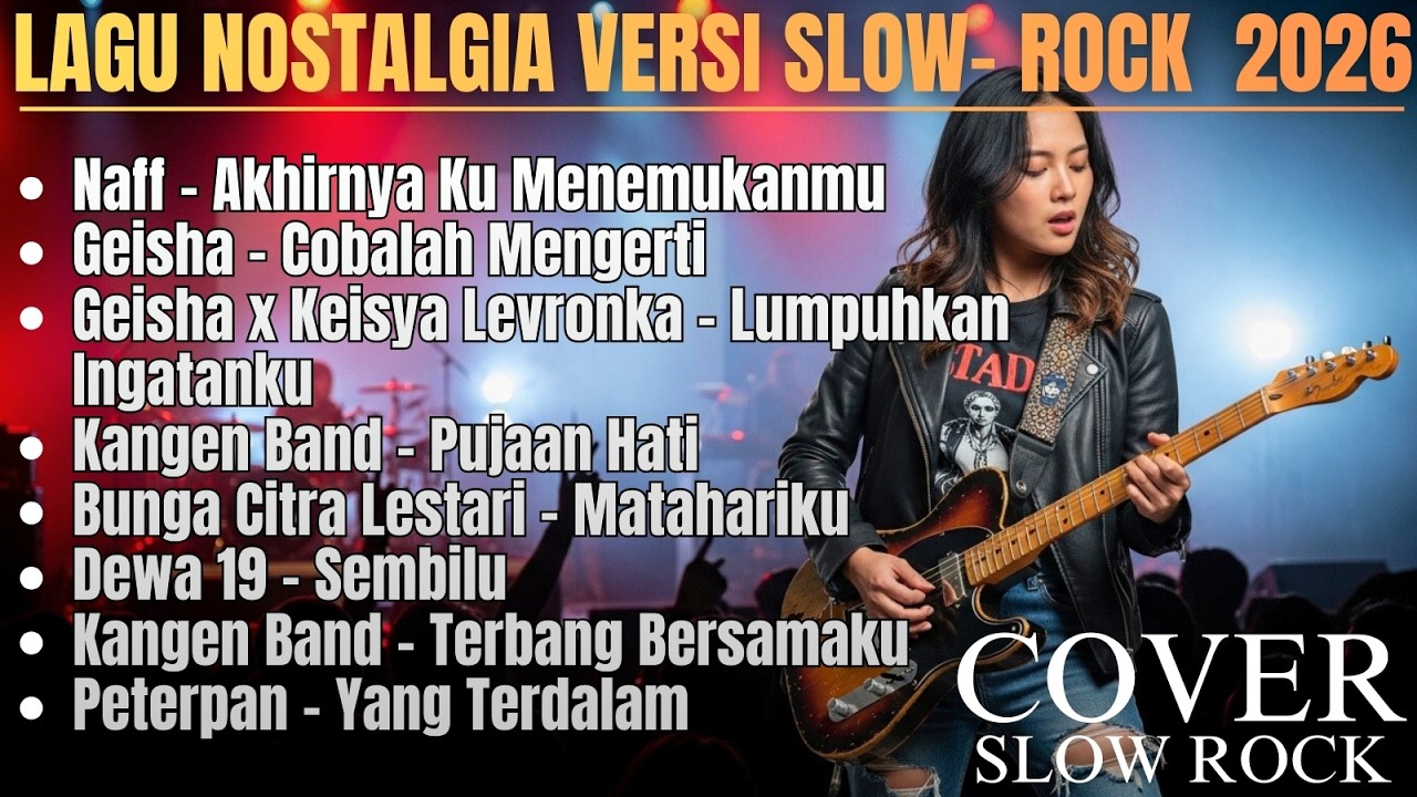 Lagu Lawas Legendaris │ Nostalgia Indonesia Versi Slow Rock Cover Terbaru