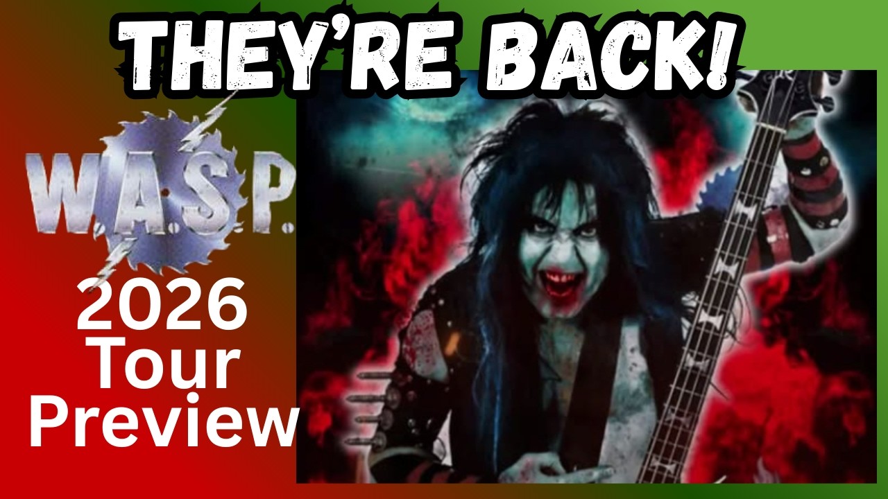 WASP 2026 Tour Details Released