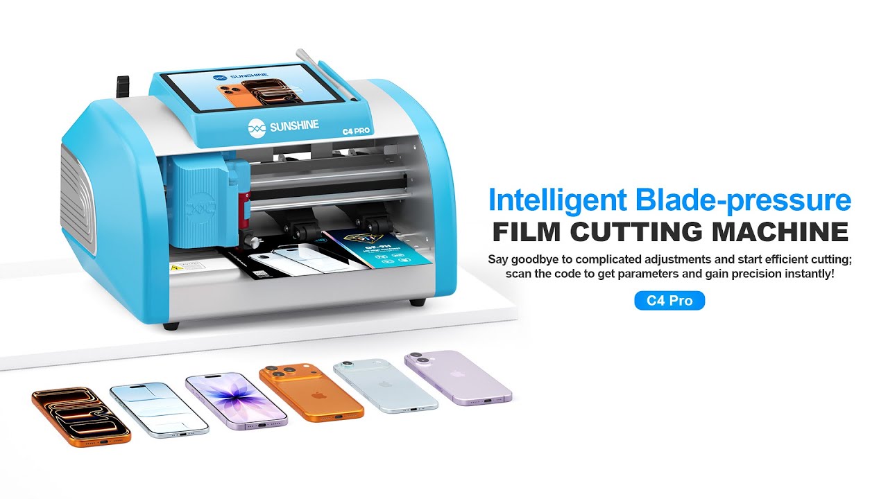 SUNSHINE C4 Pro Intelligent high-hardness film cutting machine 13 Inch