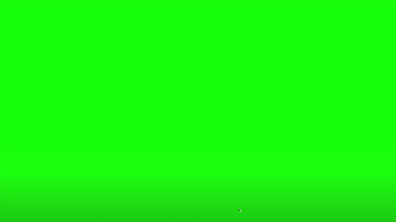Pause and unpause green screen