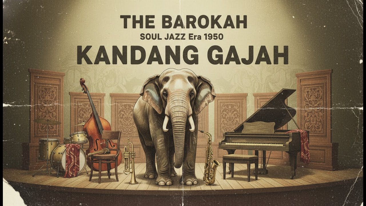 KANDANG GAJAH | THE BAROKAH | SOUL JAZZ VINTAGE Era 1950an