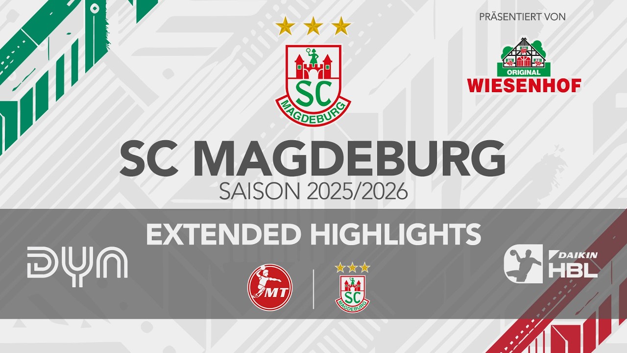Extended Highlights: MT Melsungen vs. SC Magdeburg | DAIKIN HBL | 23. Spieltag 25/26 |