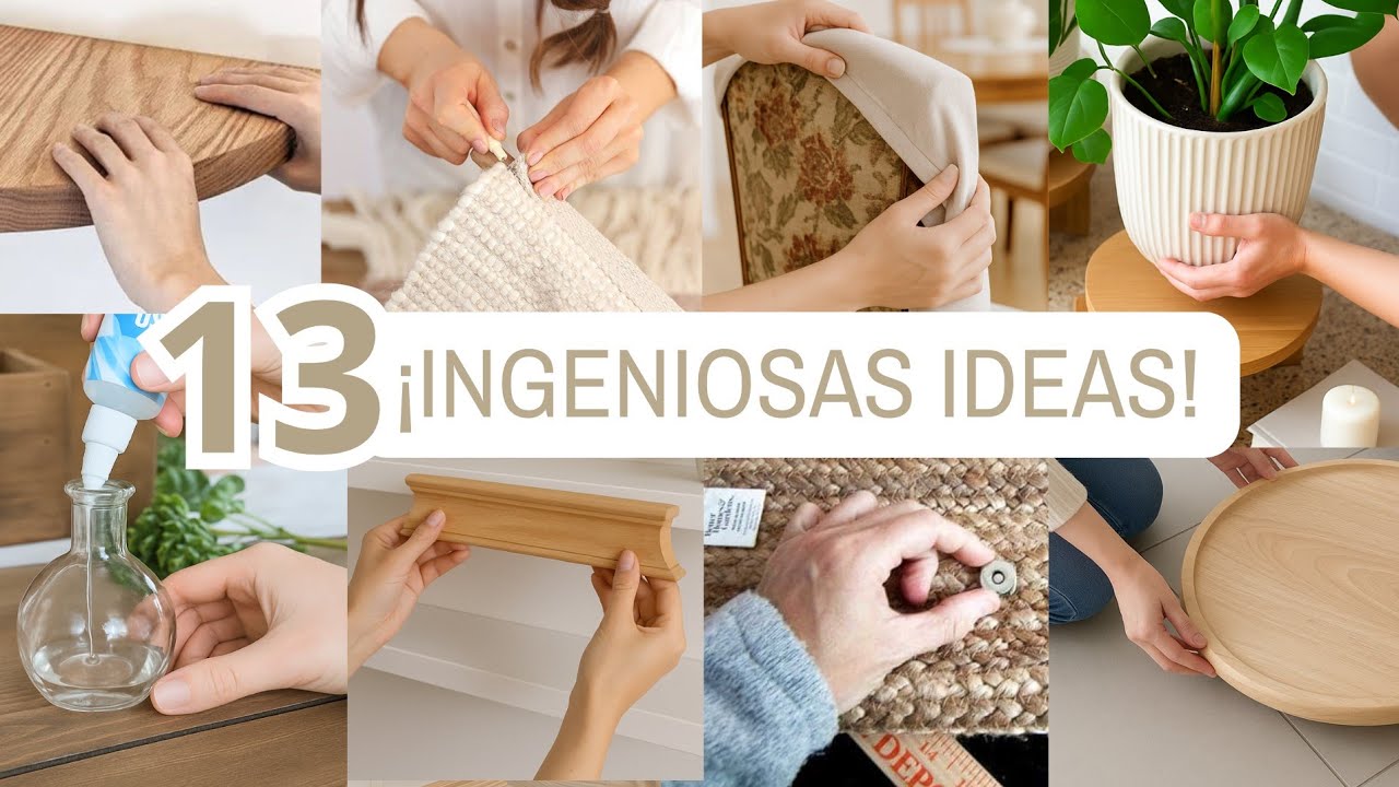 😱¡No Vas a Creer Estos 13 TRUCOS de Decoración que Solucionan Todo!!! 💸ECONÓMICO, RÁPIDO Y FÁCIL
