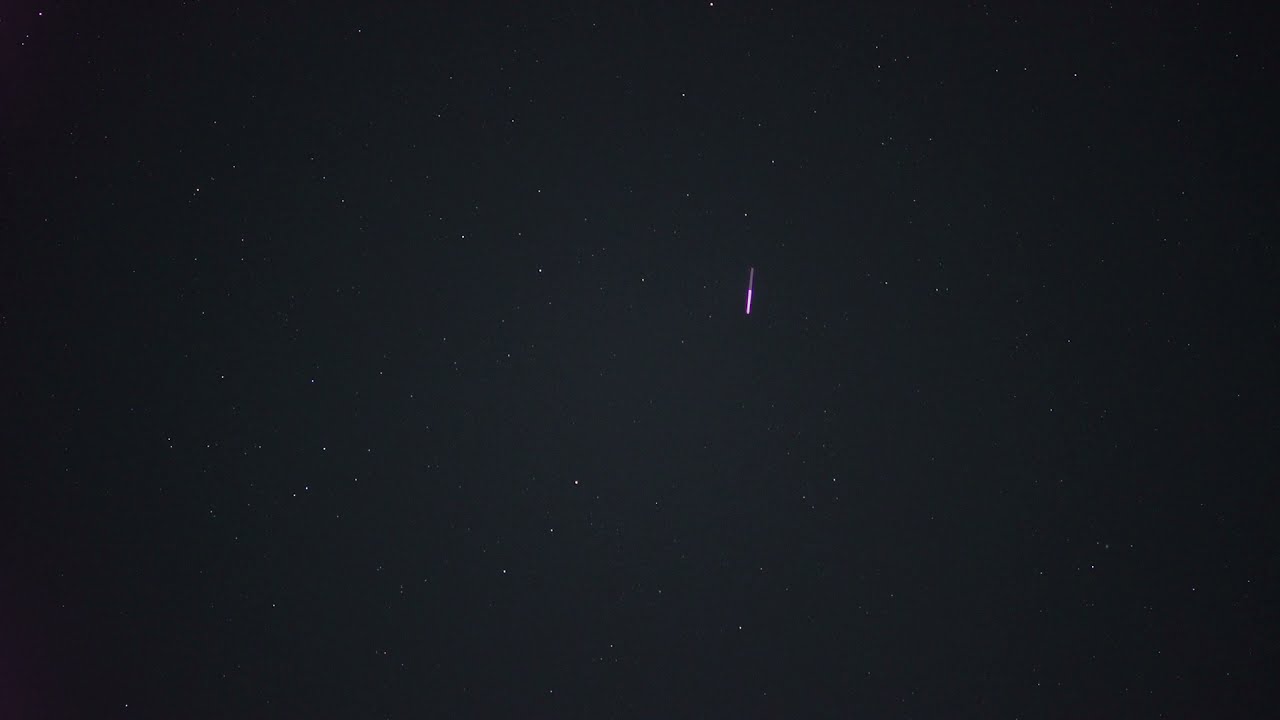 CZ-5B Chinese Rocket Booster over Colorado