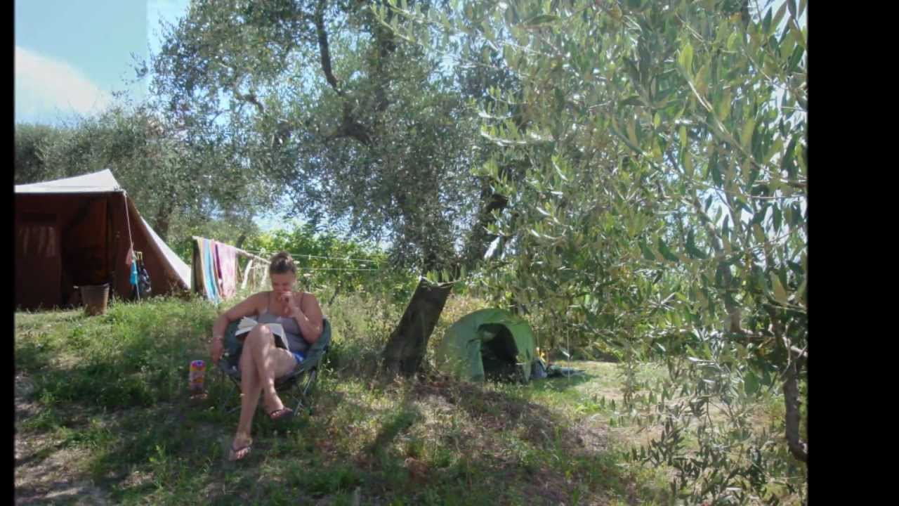 Mini (kleine) camping Le Marche Italie. Minicamping Lavanda Blu