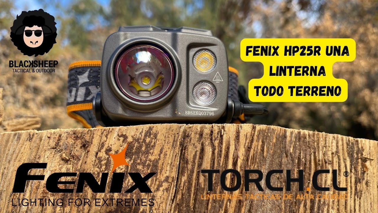 Fenix HP25R una linterna todo terreno