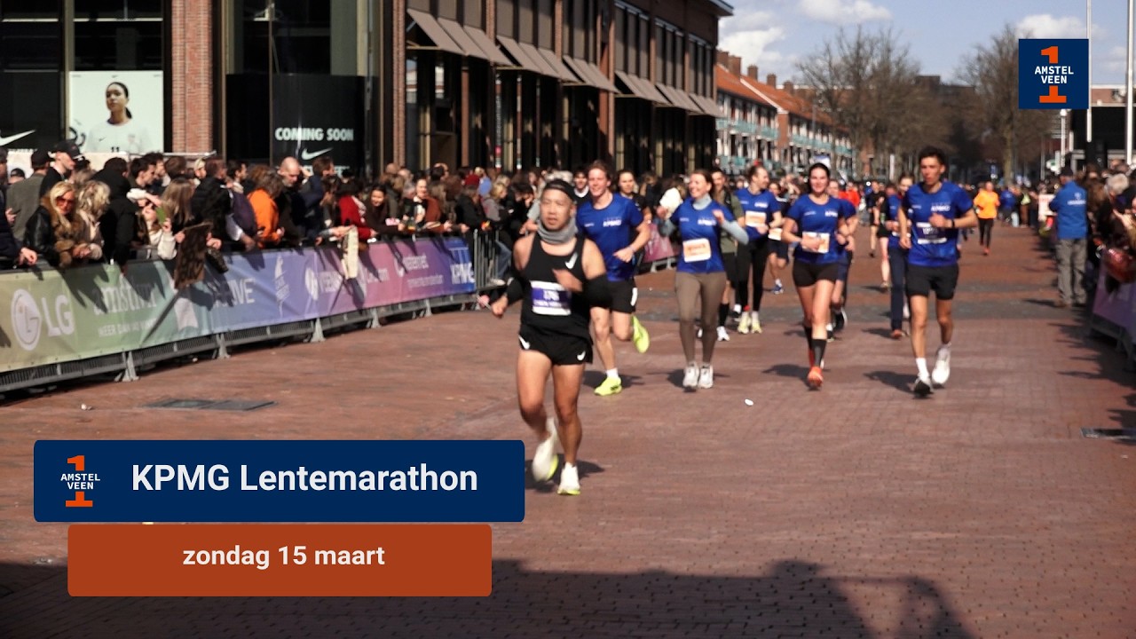 KPMG Lentemarathon 2026 met lenteweer groot succes: duizenden stralend over de finish